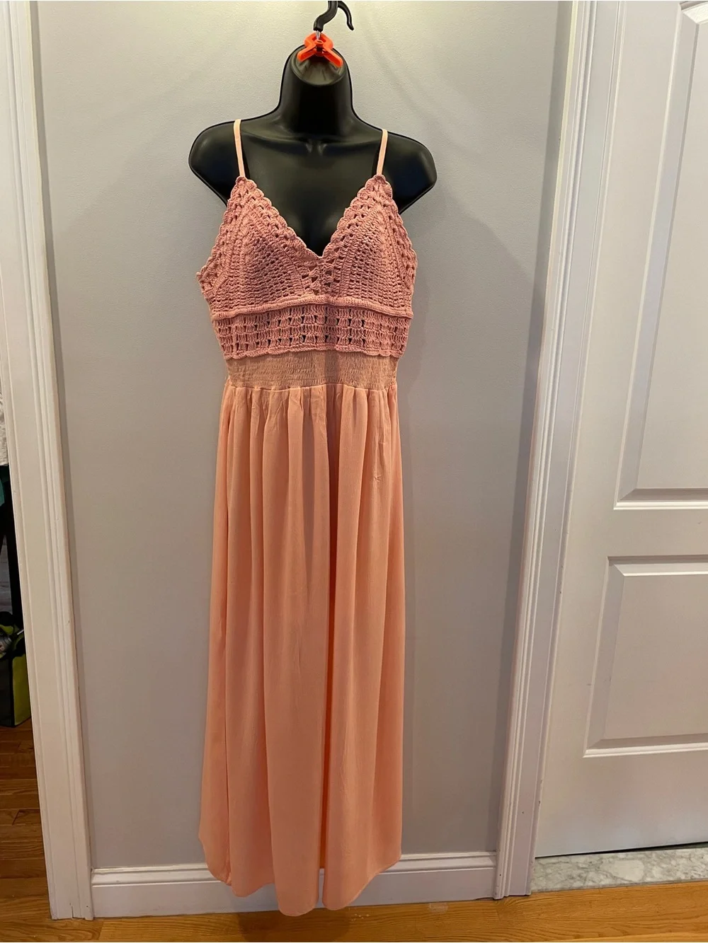 Crochet-Top Maxi Dress - Picture 14 of 14